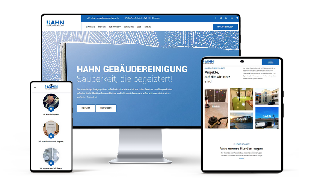 2A Design Webdesign Leistung